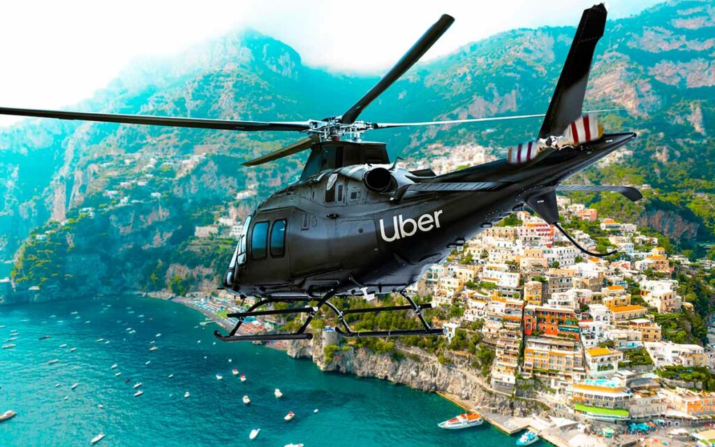Amalfi exklusiv erleben mit Uber Helicopter