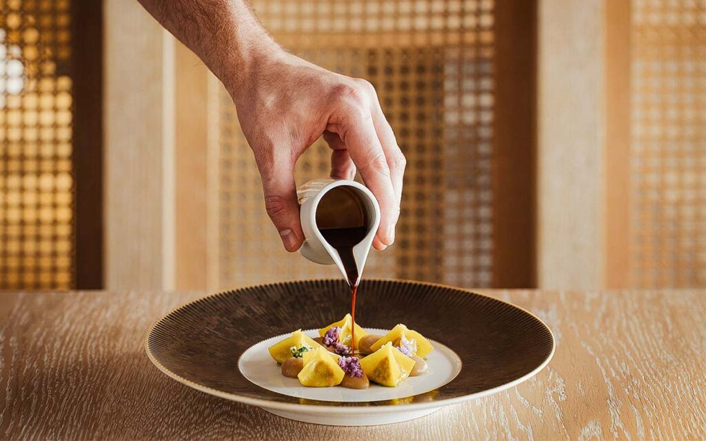 Kulinarische Köstlichkeiten aus dem Restaurant des Cape of Senses