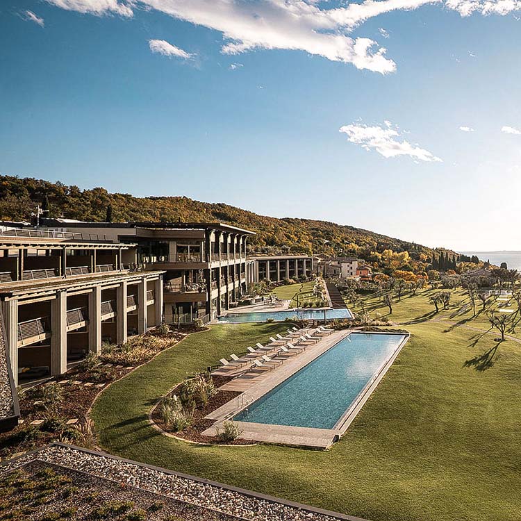 Aussenansicht des Cape Of Senses - 5* Hideway am Gardasee