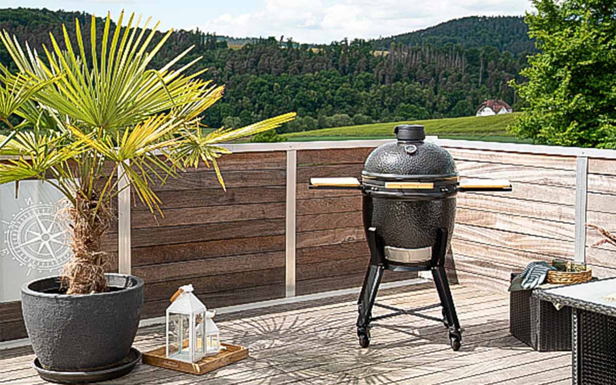 Outdoorchef Egg Keramikgrill mit Terassenfeeling