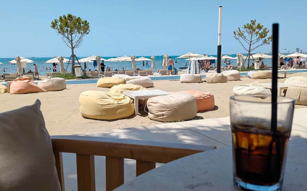 Summerfeeling auf der Terasse des Best Western Hotel Adriatik