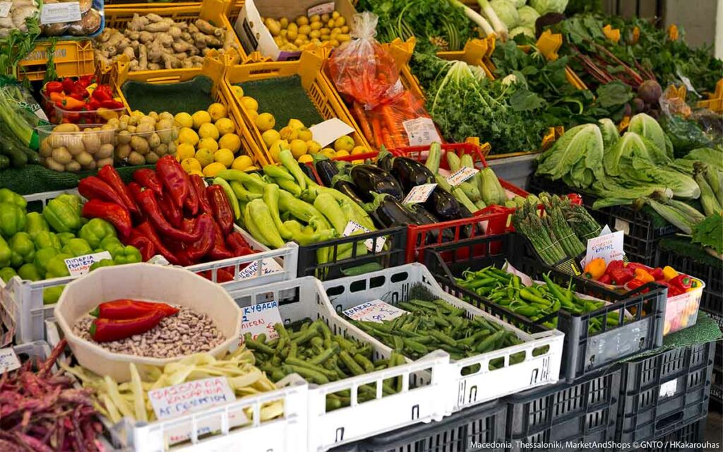 Macedonia Market in Thessaloniki