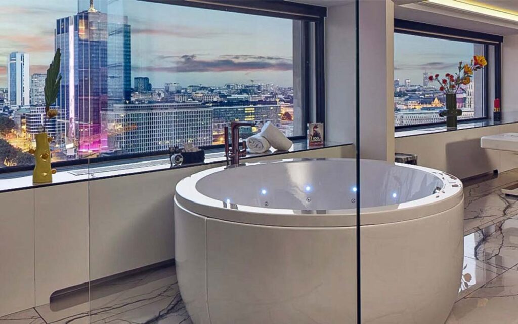 Ausblick von der Suite im Cardo Hotel Brüssel