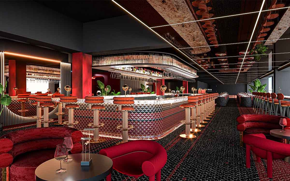 Akai Bar im Cardo Hotel Brüssel