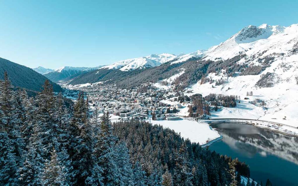 Davos im Winter