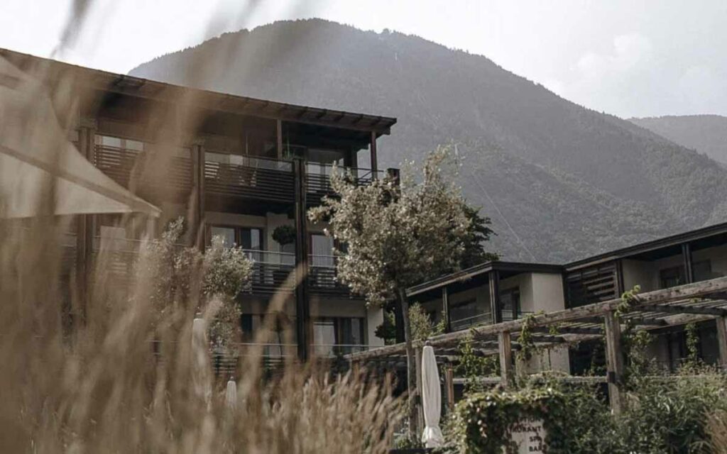 Aussenansicht Hotel Schwarzschmied in Lana