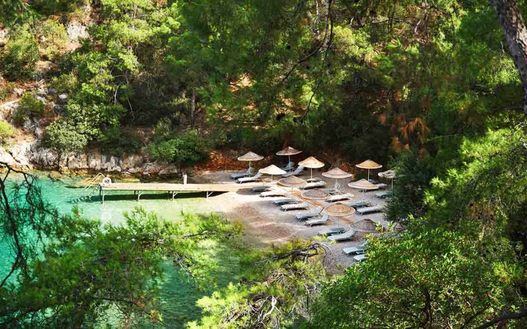 Silent Beach im Hillslide Beach Club