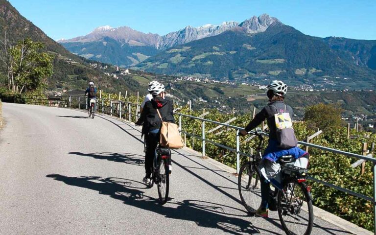 Meran mit dem Rad - entspannt und sicher
