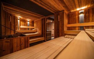 Sauna im AlpenSpa Hotel Berwangerhof