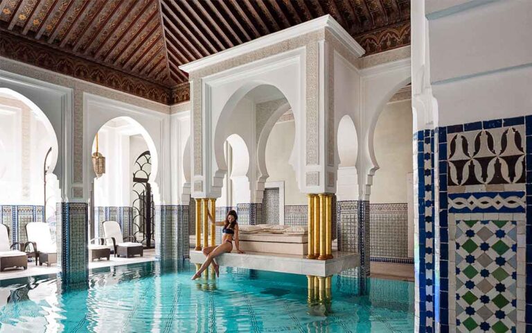 Pool im La Mamounia